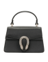 Dionysus Mini Top Handle, &pound;950, Handbags, Black, Leather, Front view